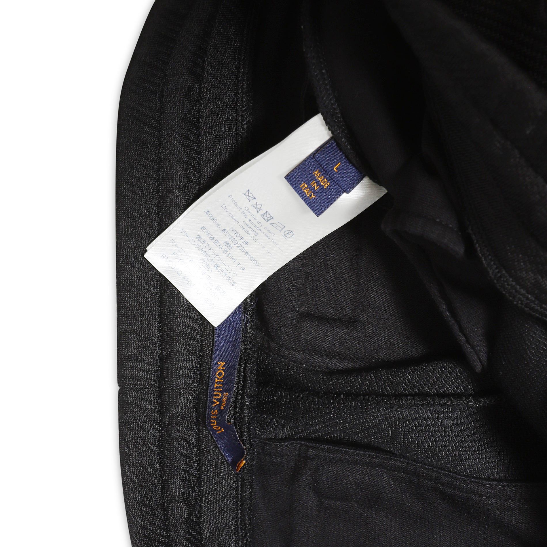 Louis Vuitton Monogram Mens Joggers & Sweatpants 2022-23FW, Black, XXL