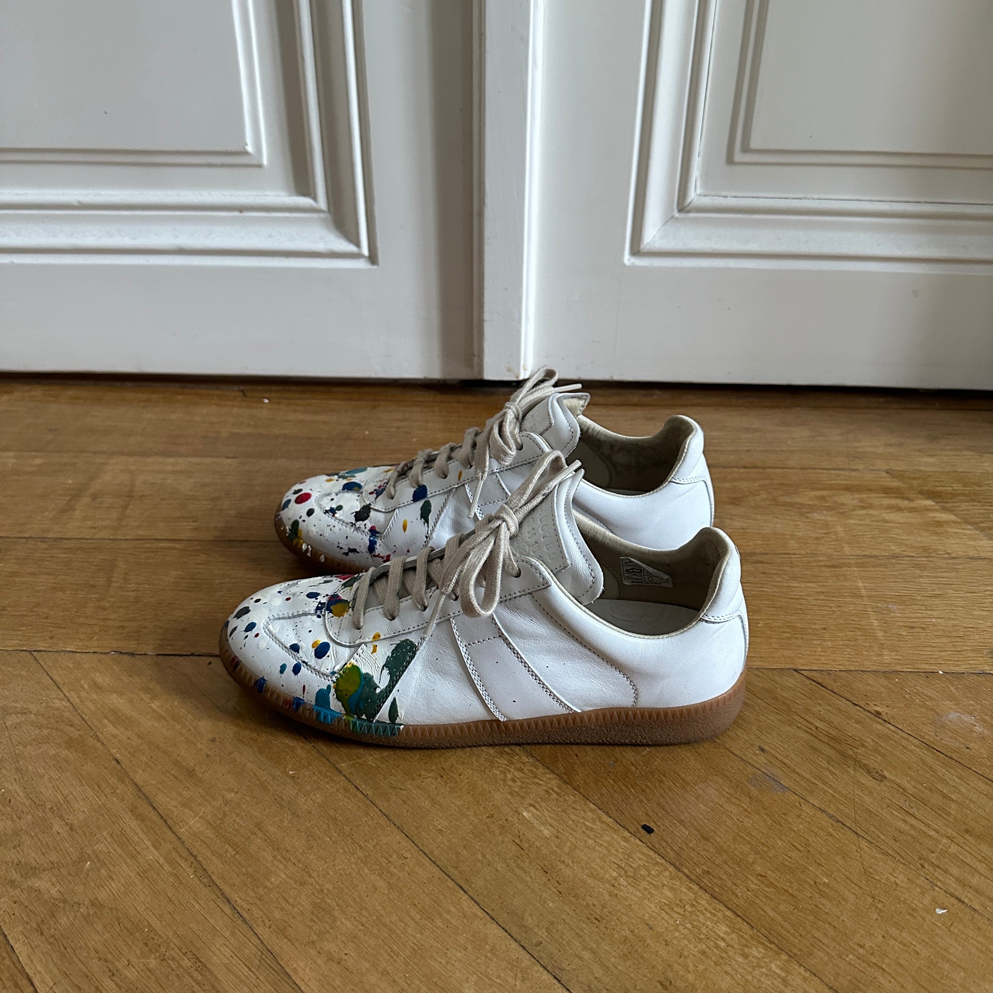 Maison Martin Margiela Paint Splatter GATs - Ākaibu Store