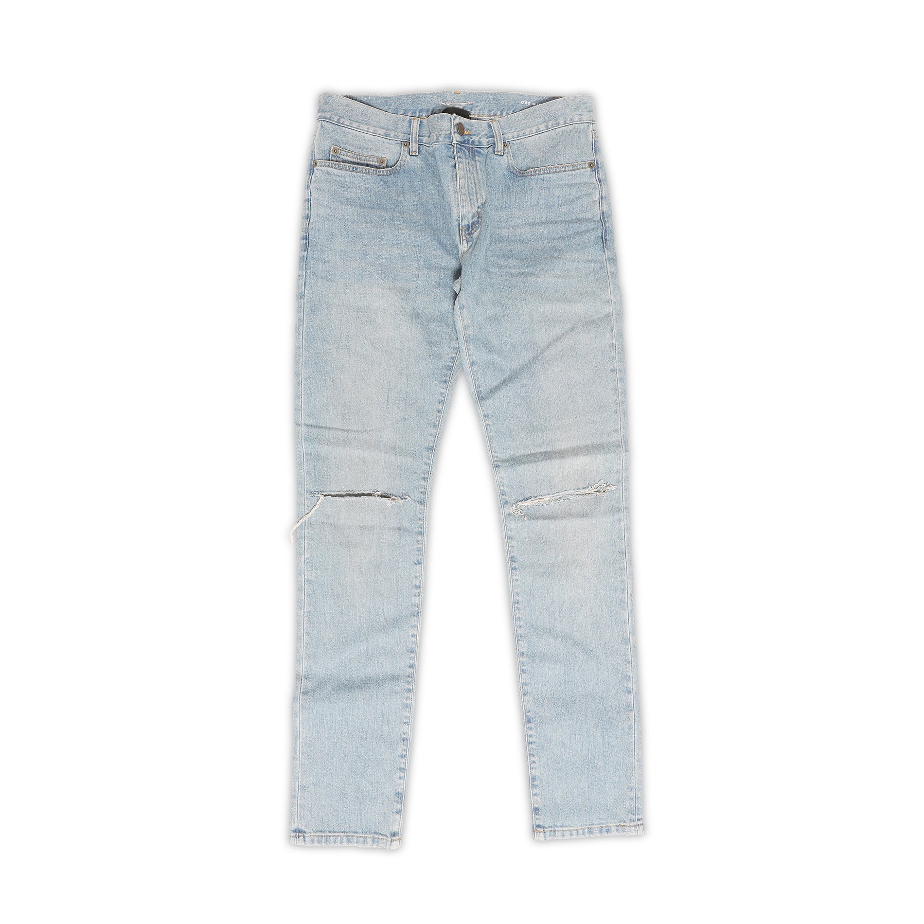 Saint Laurent Paris SS16 Surf Sound D02 Knee Slit Denim - Ākaibu Store