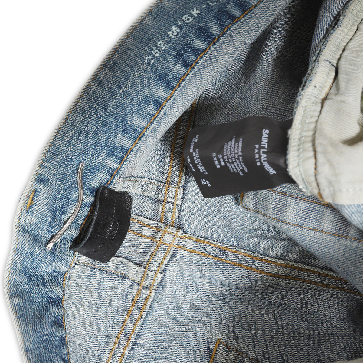 Saint Laurent Paris AW15 D02 Destroyed Denim