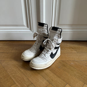 Rick Owens Milk Black Dunks