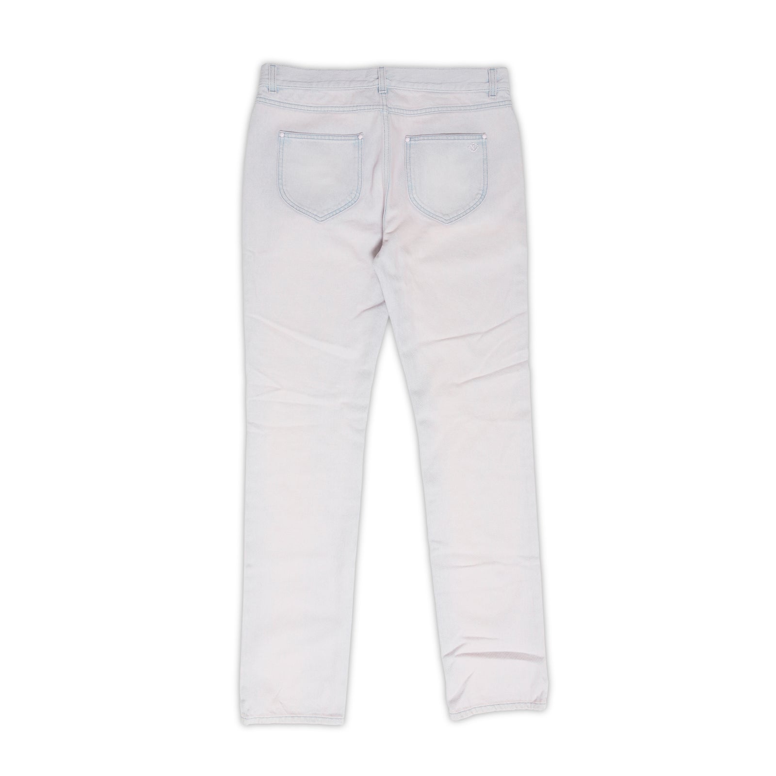 Louis Vuitton SS20 Pink Bleached Denim