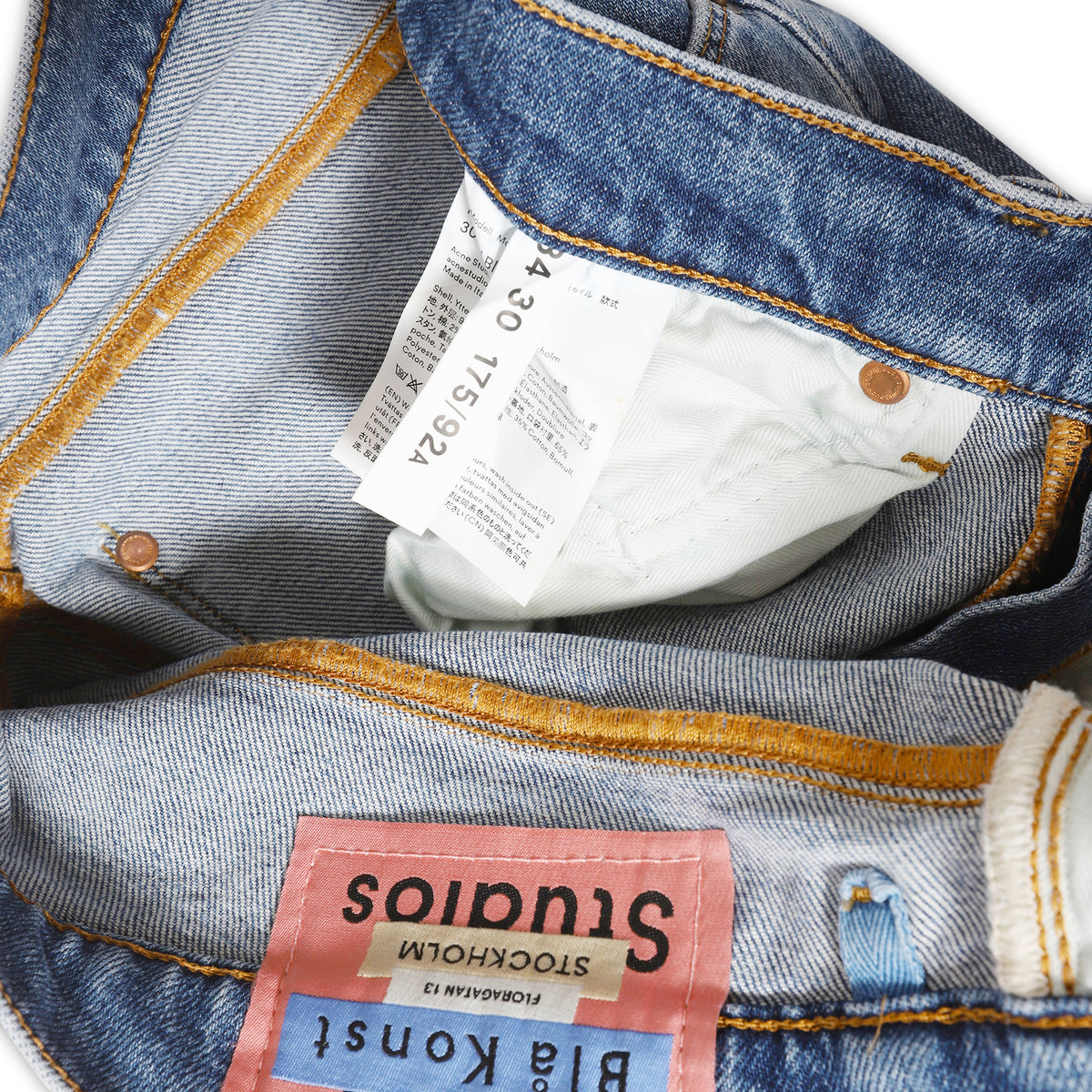 Acne Studios "Max Mid Blue" Denim