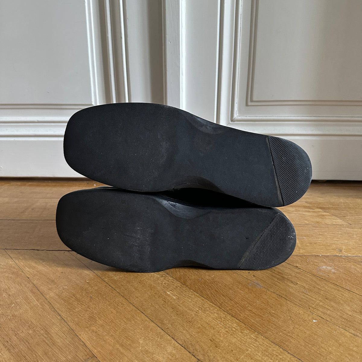 Dirk Bikkembergs 90s Black Leather Heel Boots