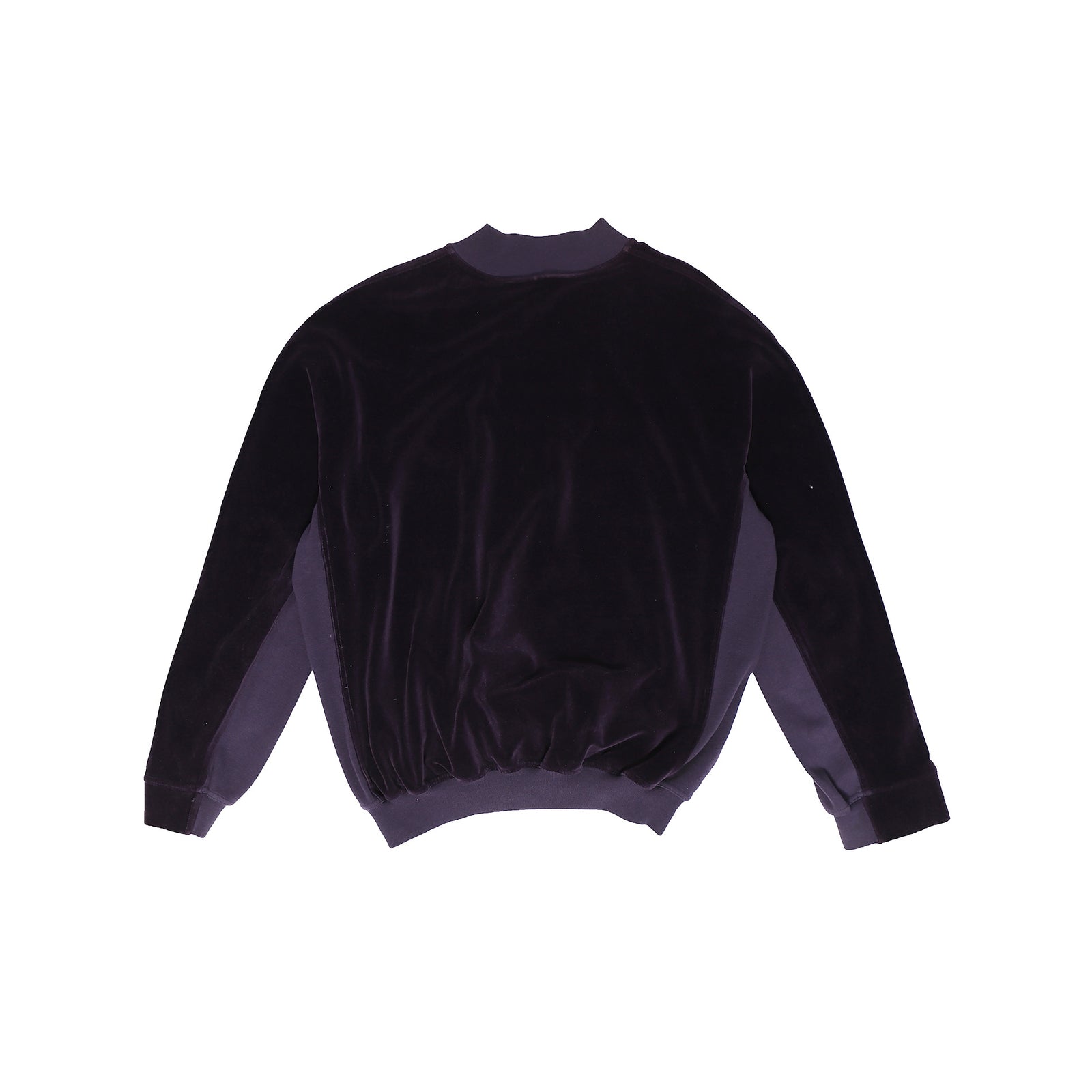 Haider Ackermann FW15 Purple Velvet Sweatshirt