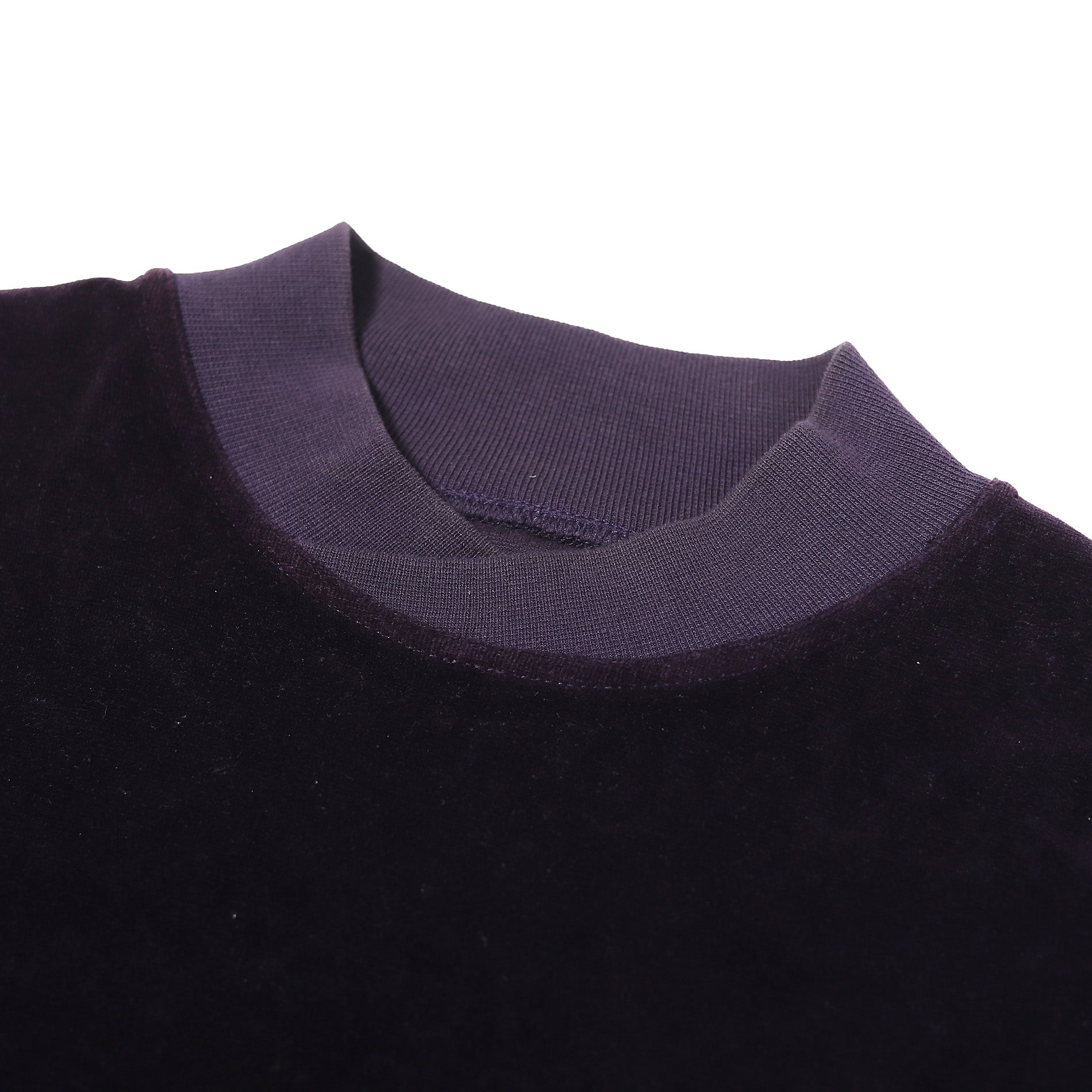 Haider Ackermann FW15 Purple Velvet Sweatshirt
