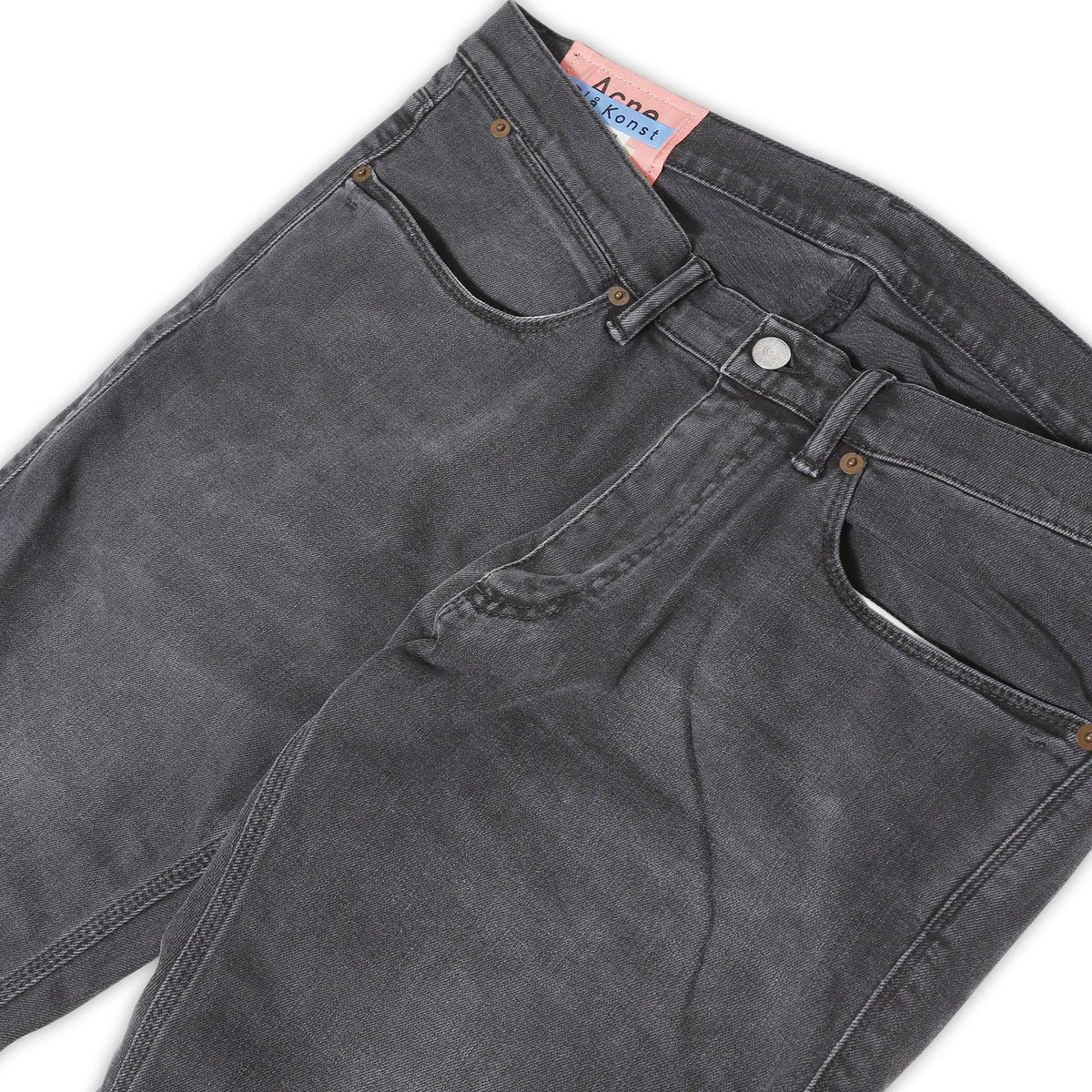 Acne Studios "Max Used Blk" Denim