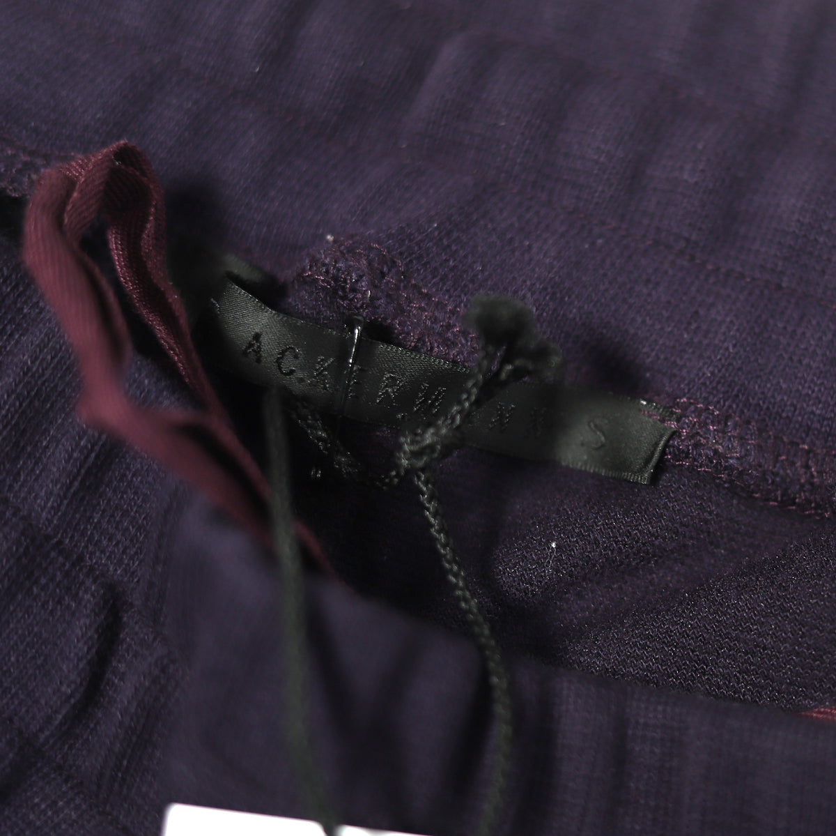 Haider Ackermann FW15 Purple Velvet Sweatpants