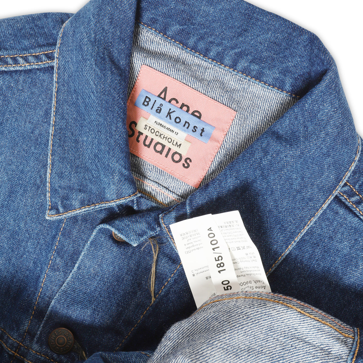 Acne Studios "1998 Dark Blue Trash" Denim Jacket