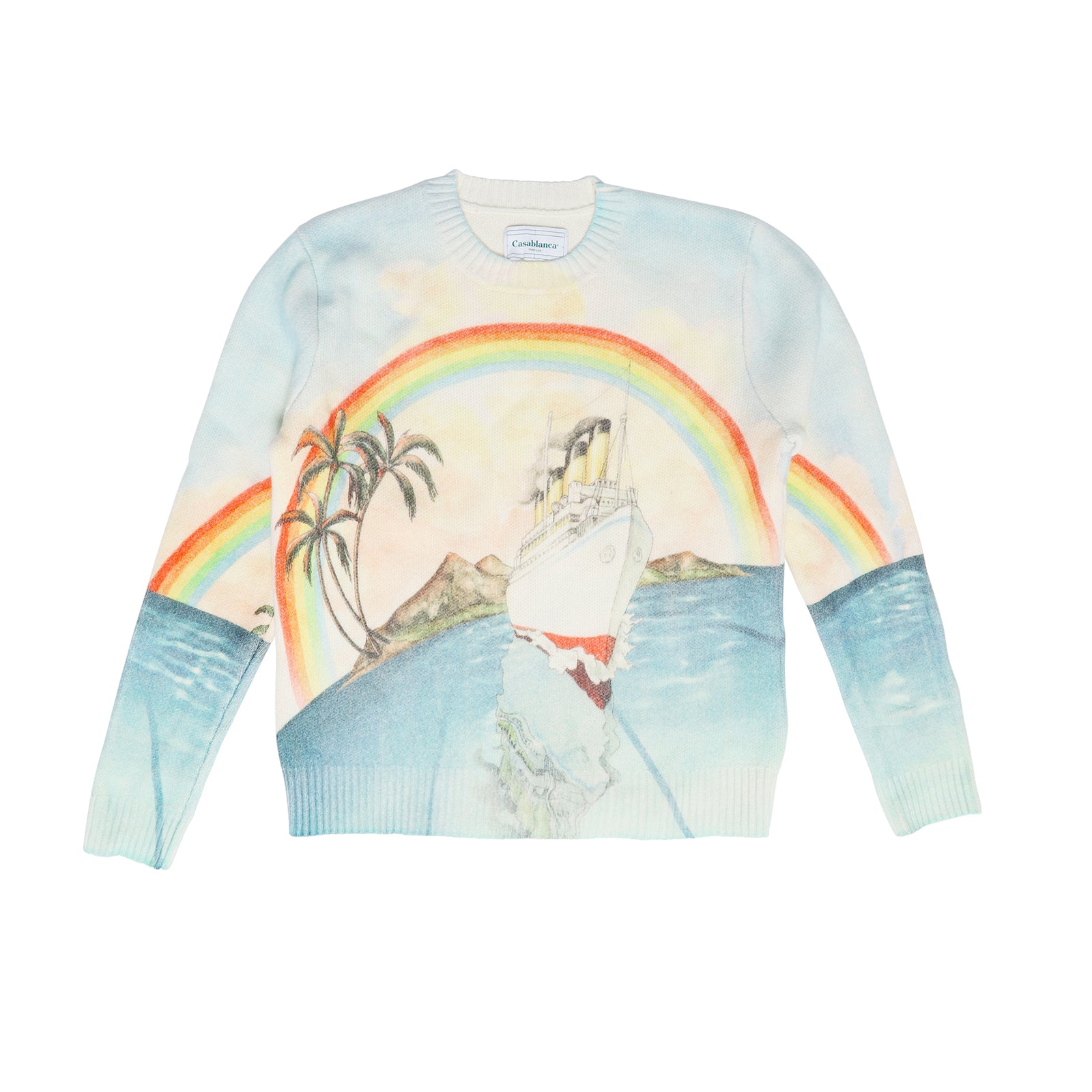 Casablanca "Traverse Du Pacifique" Knit Sweater