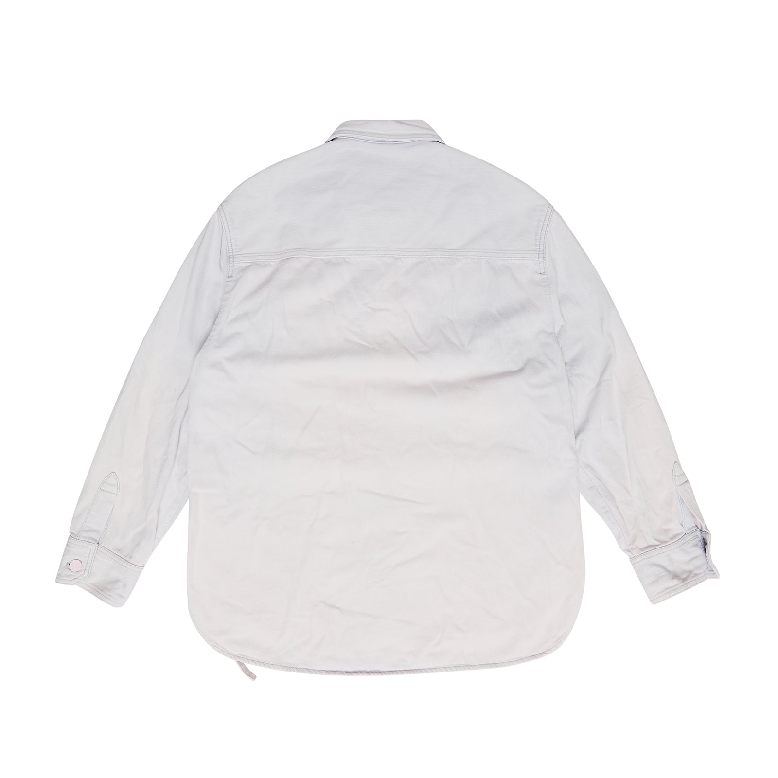 Louis Vuitton SS20 Pink Bleached Oversized Laced Shirt