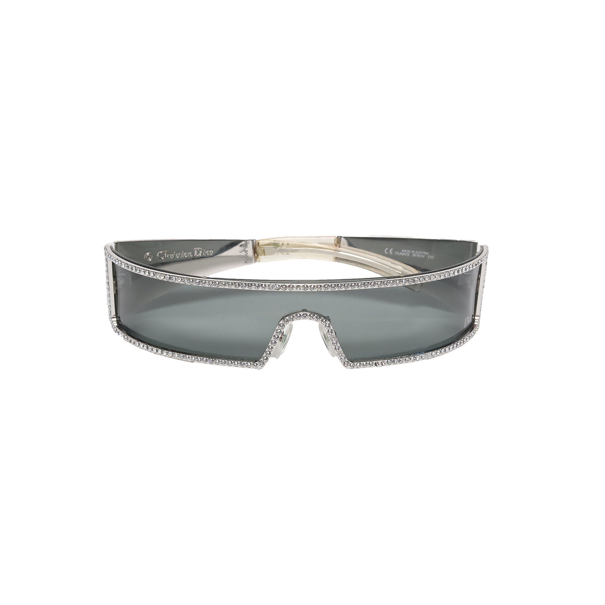 Christian Dior by John Galliano SS03 Swarovski Punk Sunglasses