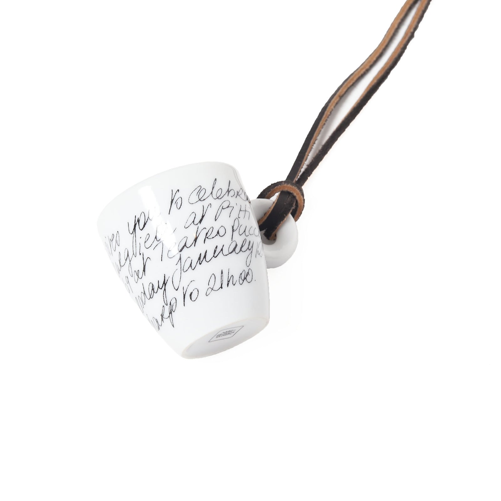 Maison Martin Margiela 2006 Invitation Mug Necklace