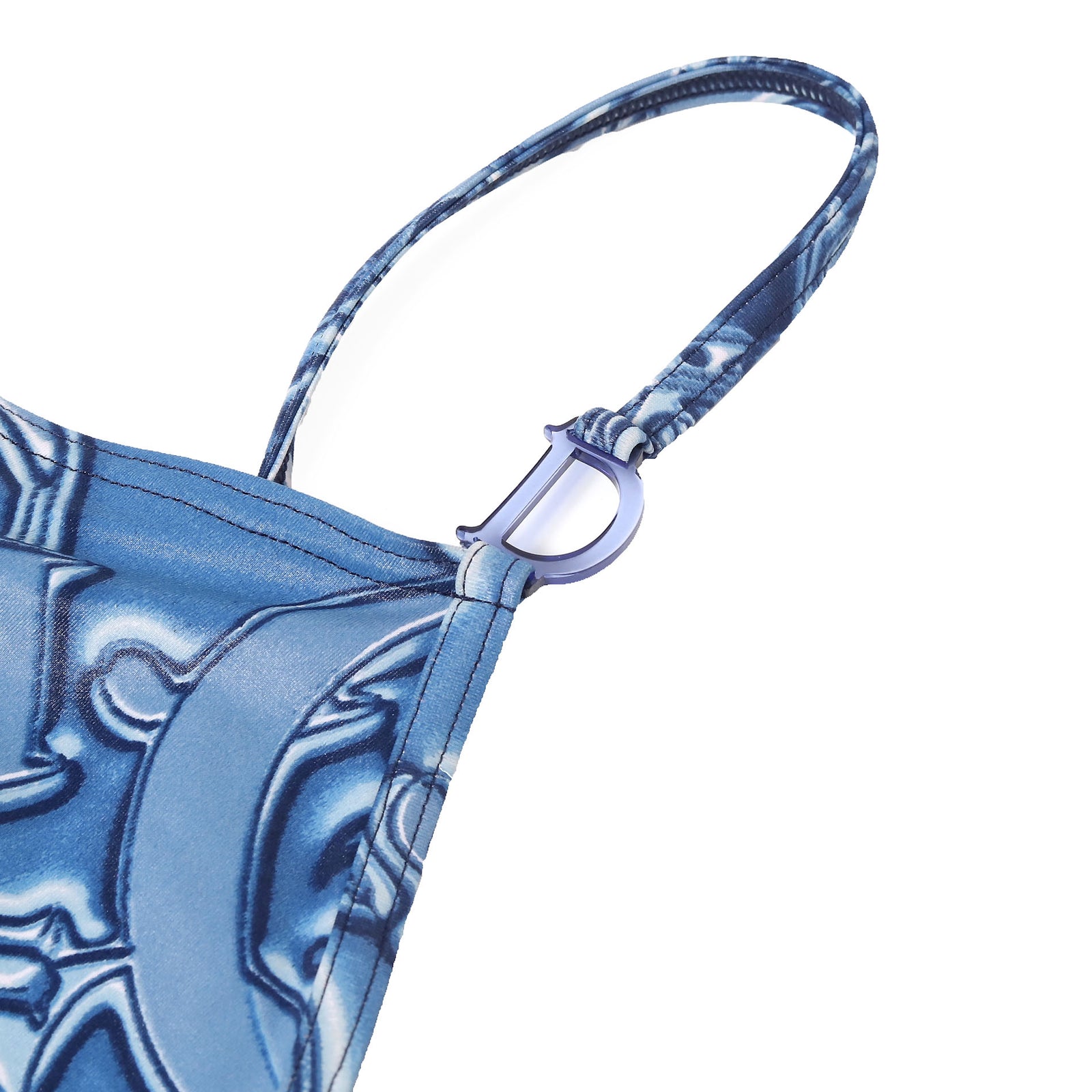 Christian Dior by John Galliano Liquid Diorissimo Monogram Swimsuit