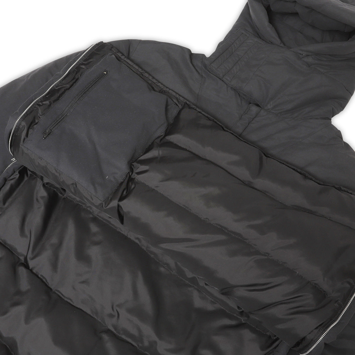 Helmut Lang AW98 Eskimo Hood Half Zip Padded Down Anorak