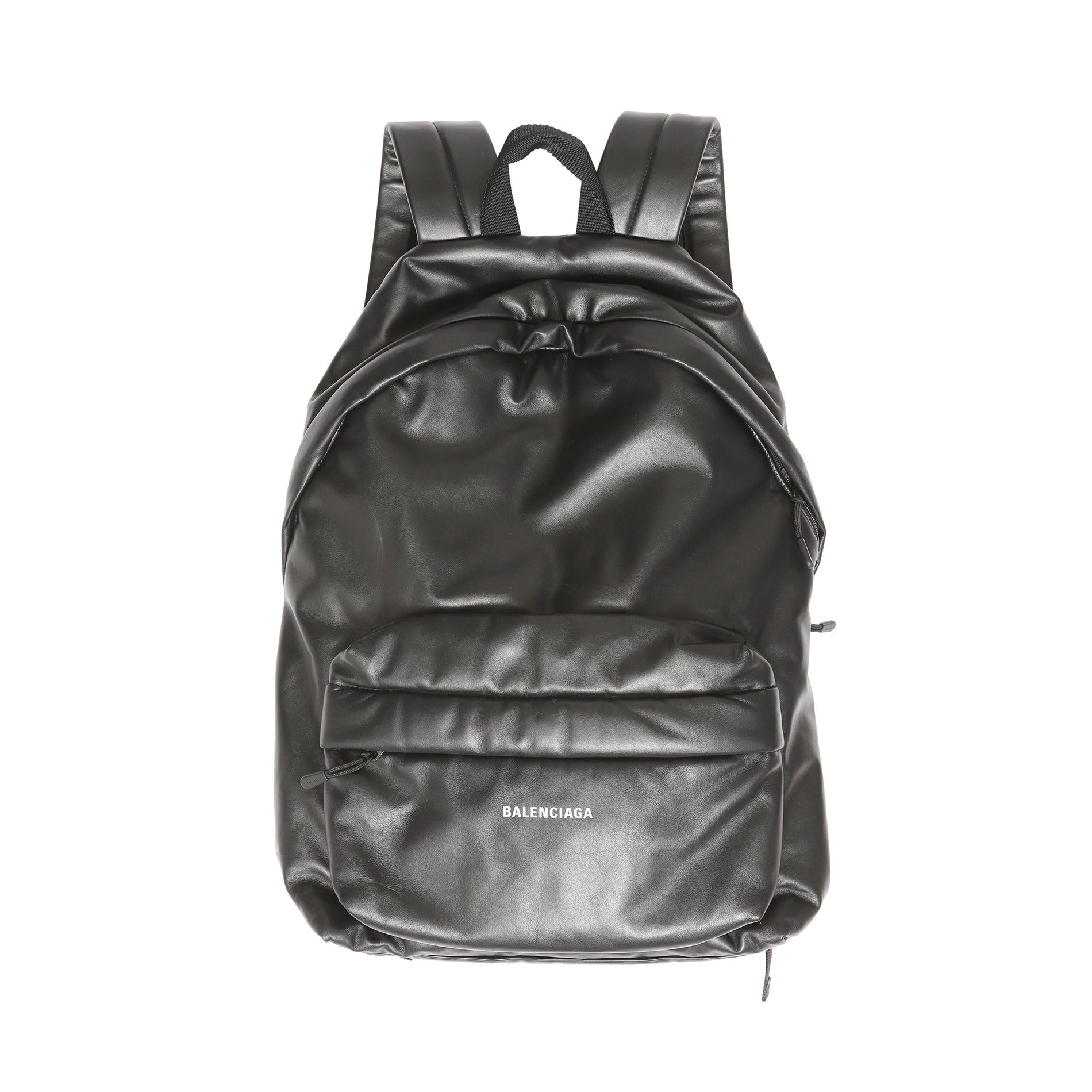balenciaga black leather backpack Balenciaga Sample Leather Backpack