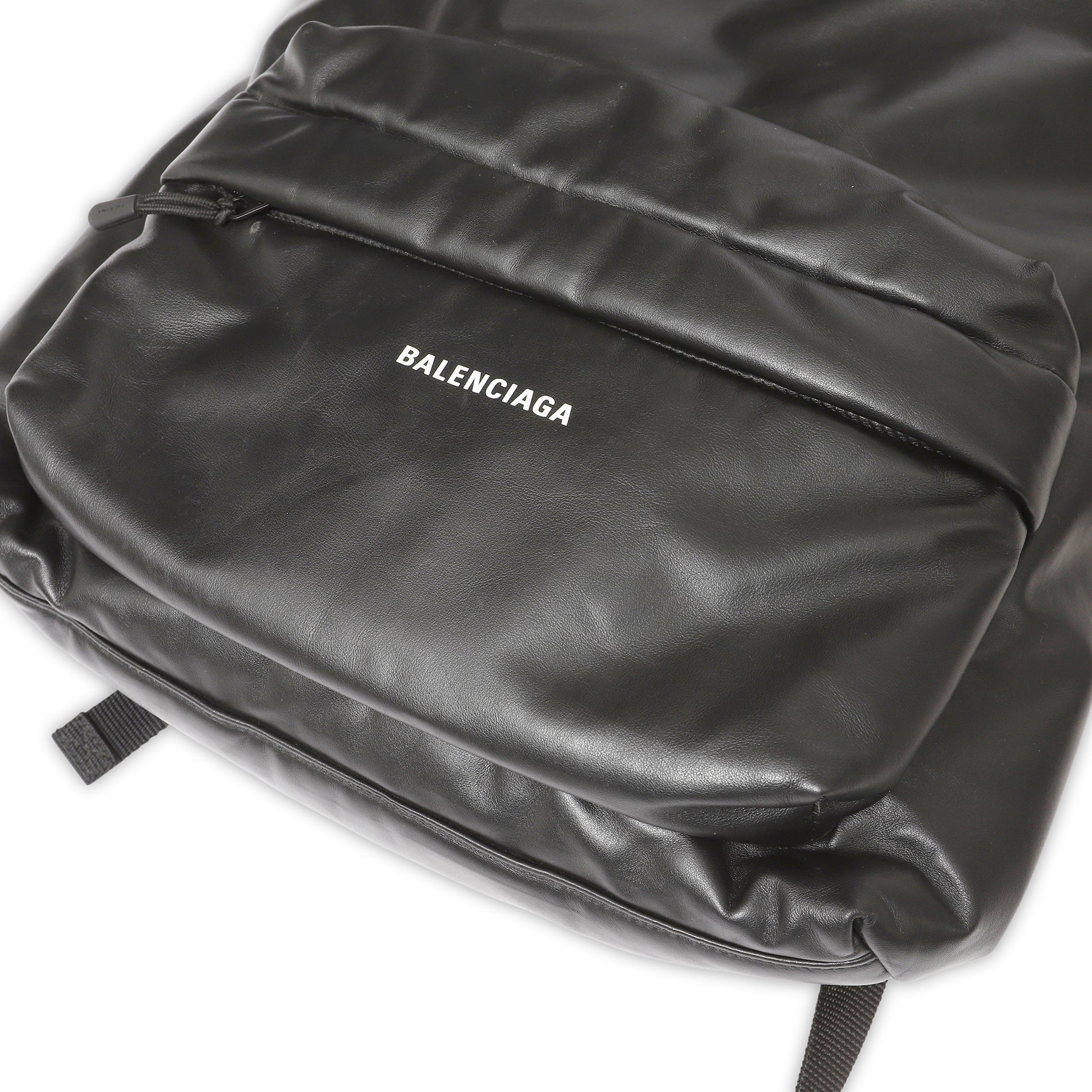 balenciaga leather zip backpack Balenciaga Sample Leather Backpack