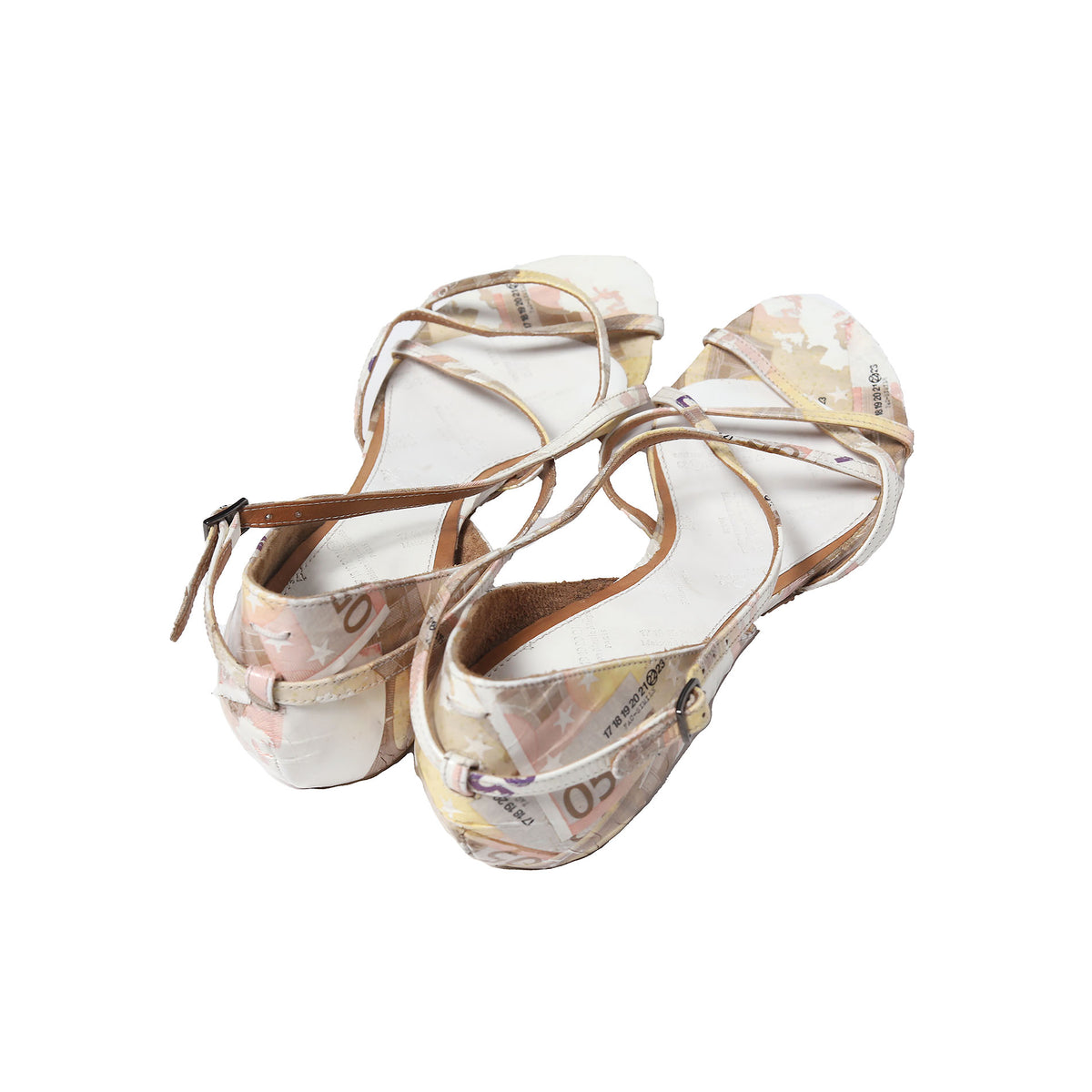 Maison Martin Margiela SS08 Euro Bill Sandals
