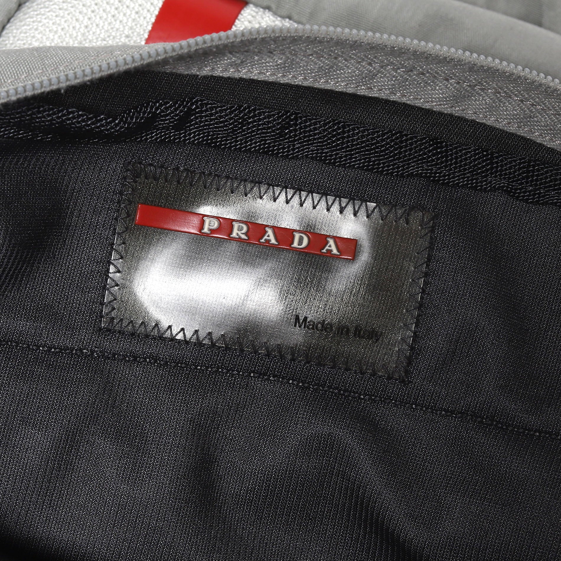 Prada 1999 Grey Utility Backpack