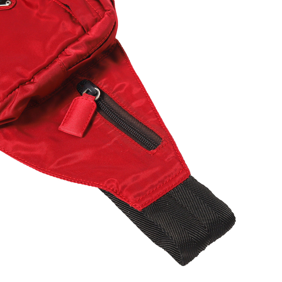 Prada 2000s Red Crossbody Bag