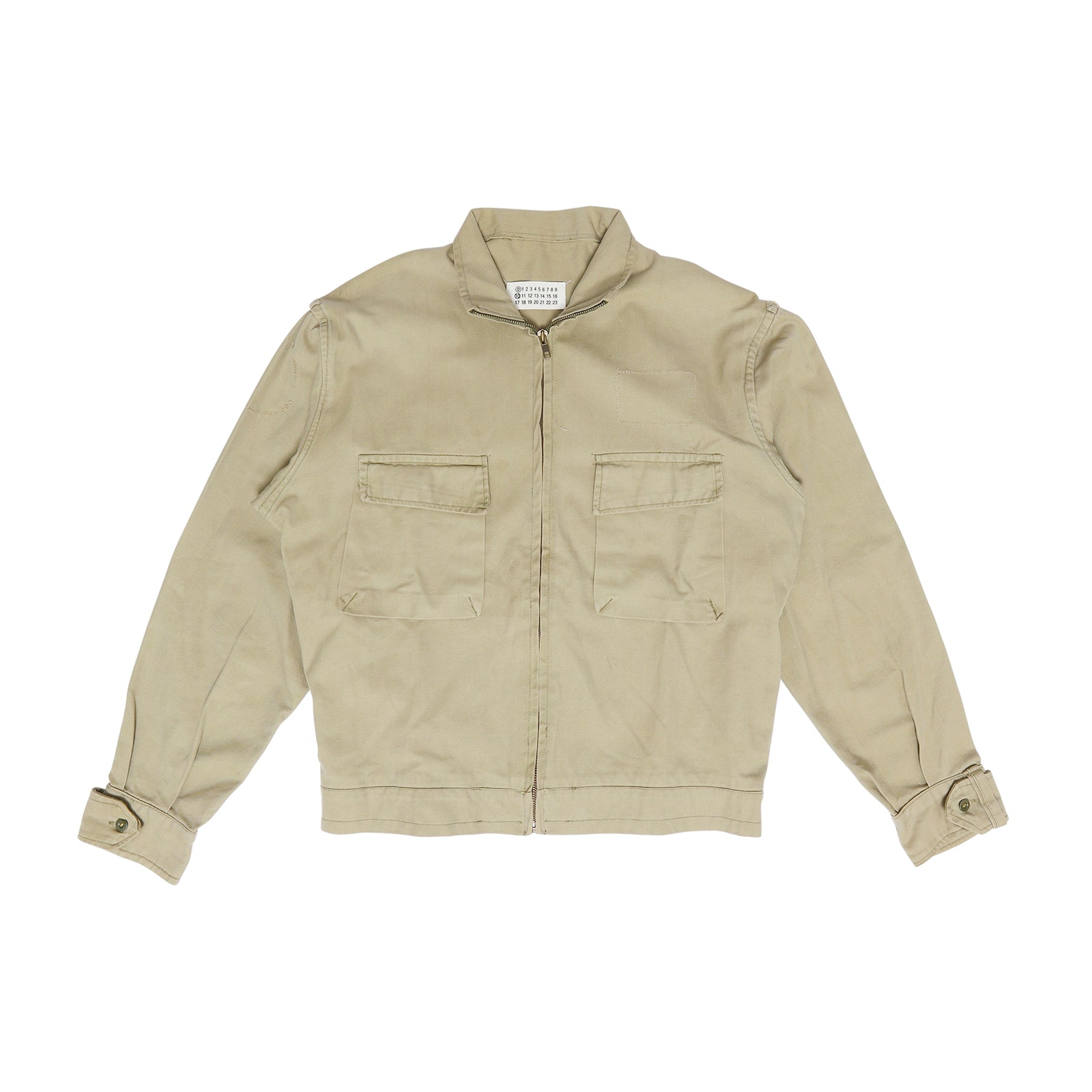 Maison Martin Margiela SS01 Artisanal Deconstructed Patched Trucker Jacket