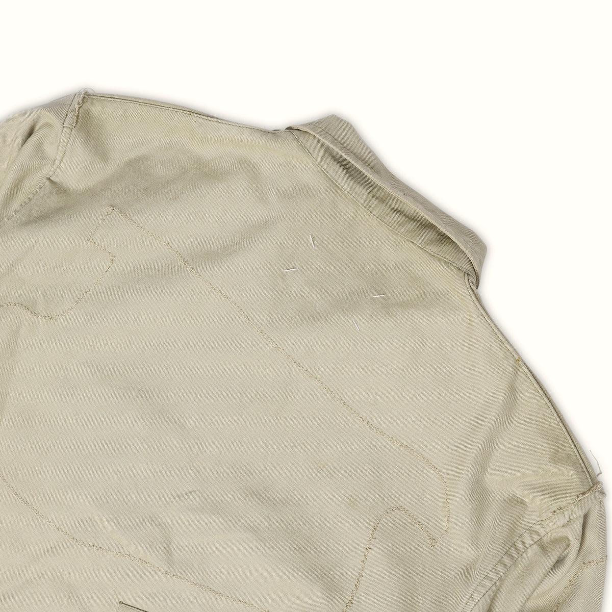 Maison Martin Margiela SS01 Artisanal Deconstructed Patched Trucker Jacket