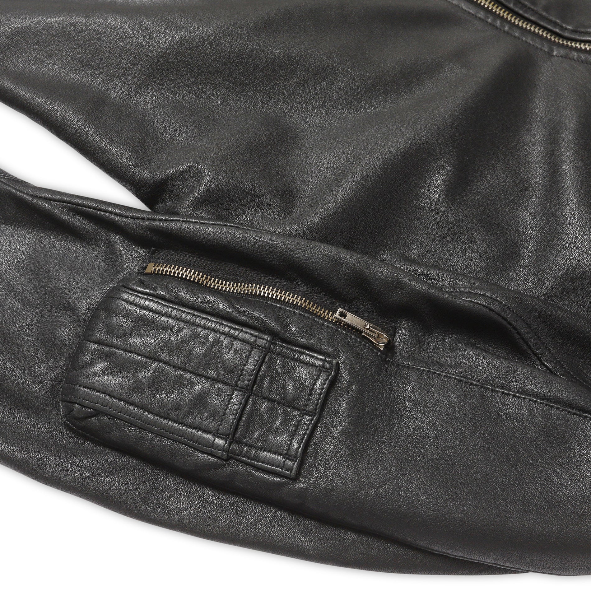 Rick Owens SS10 Globa Backzip Leather Jacket