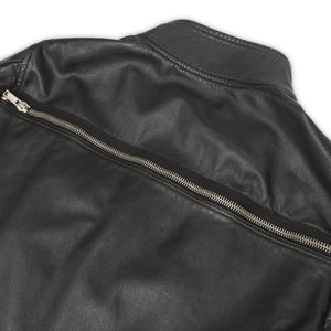 Rick Owens SS10 Globa Backzip Leather Jacket