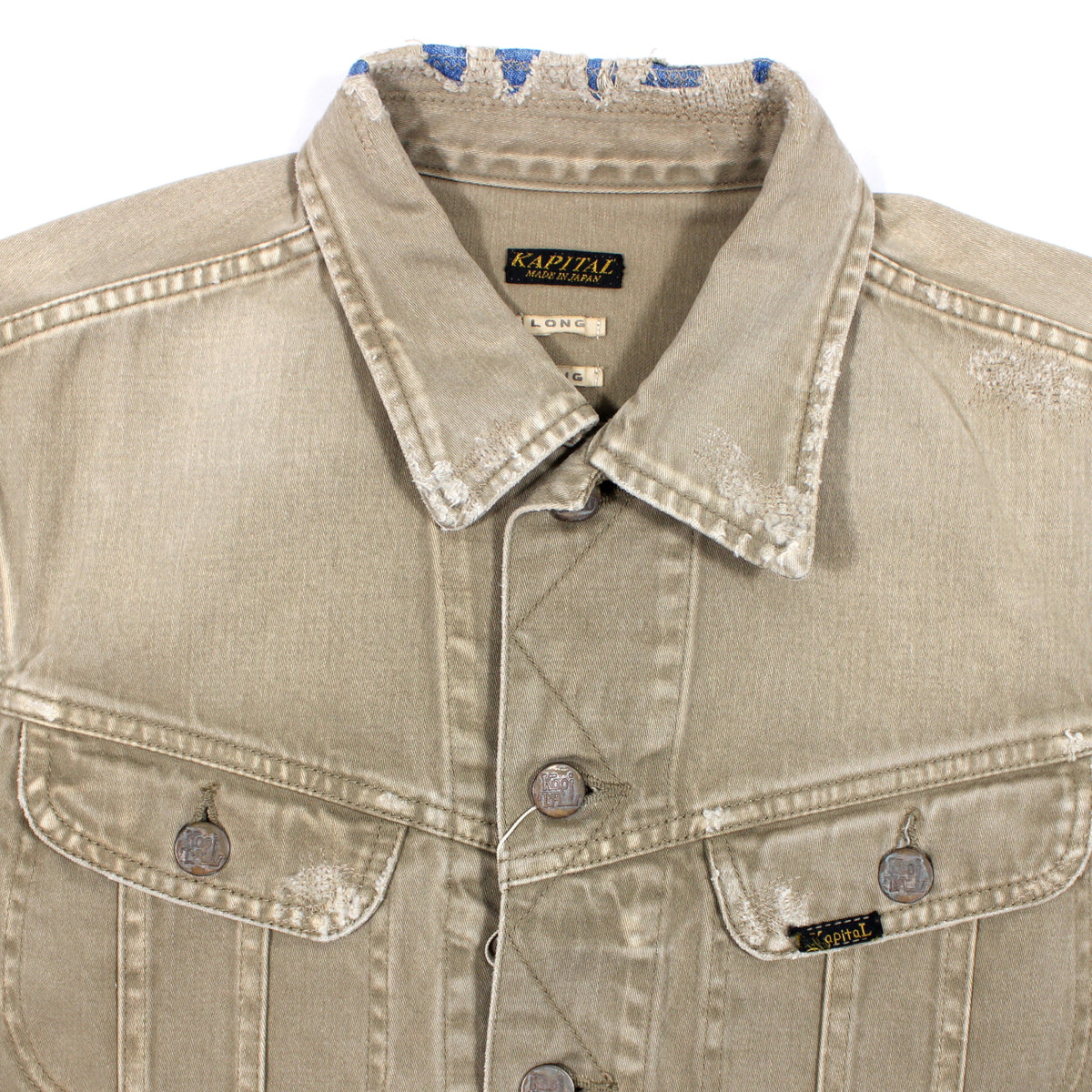 Kapital Kountry Thunderbird Embroidery Denim Jacket