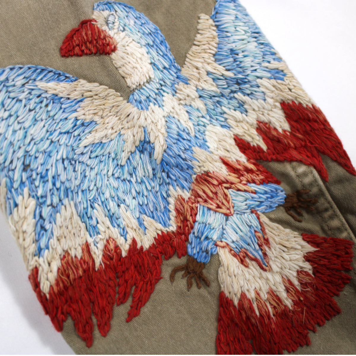 Kapital Kountry Thunderbird Embroidery Denim Jacket