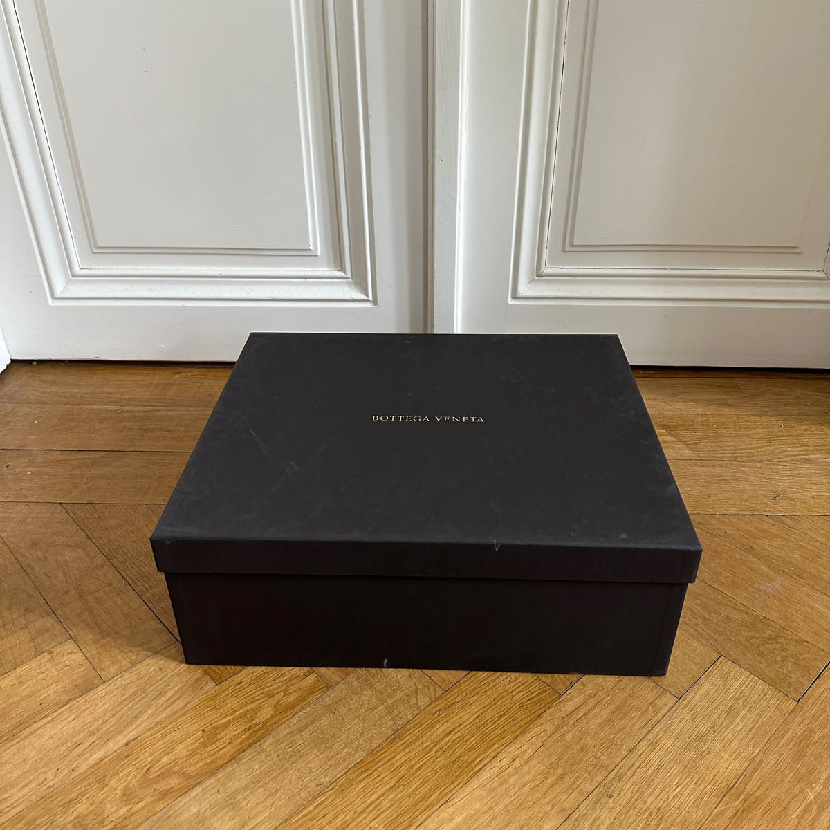 Bottega Veneta Black Leather Lug Boots