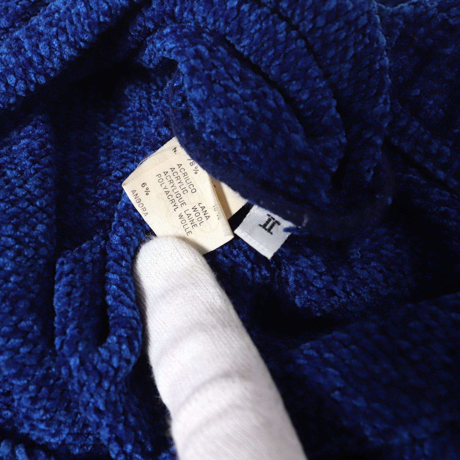 Gianni Versace 80s Geometric Knit Sweater