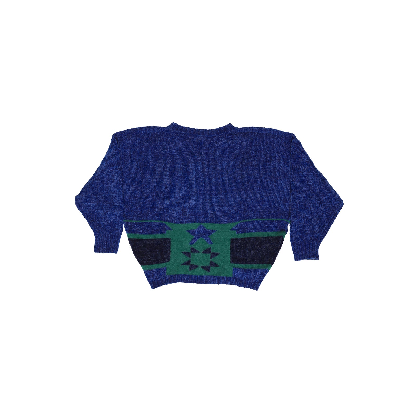 Gianni Versace 80s Geometric Knit Sweater