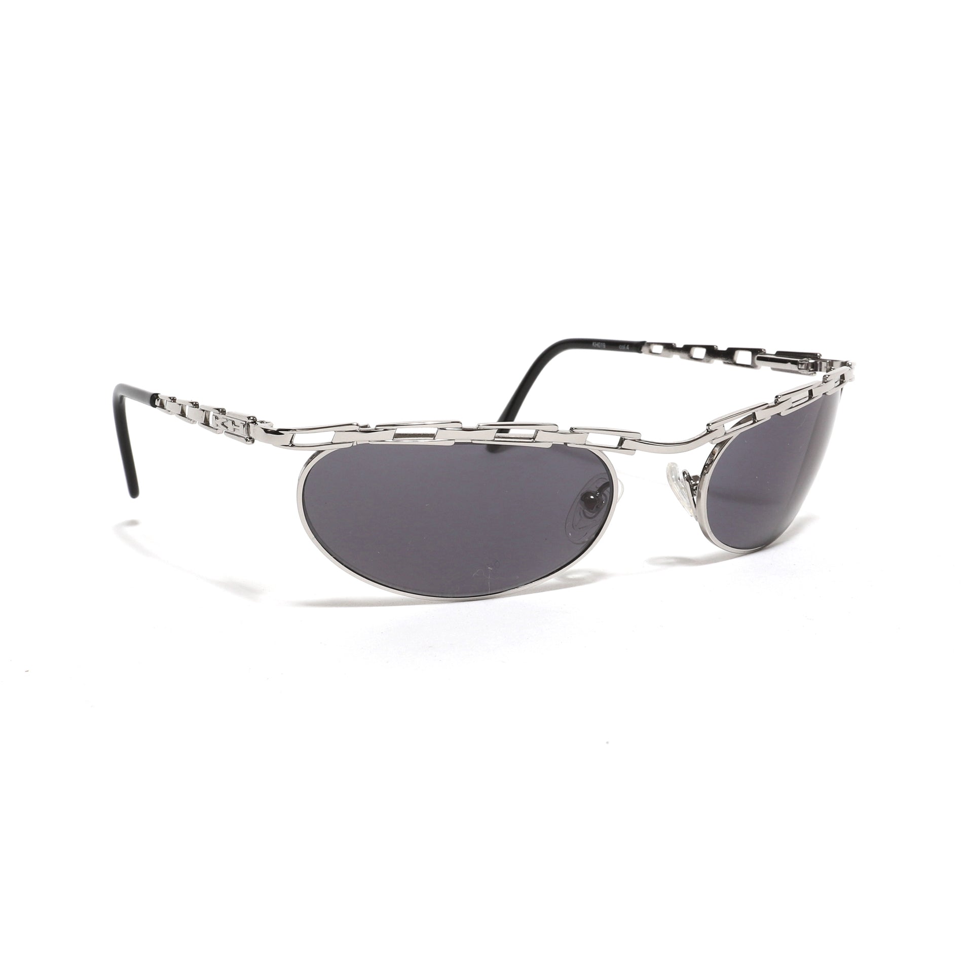 Katharine Hamnett Silver 90s KH019 Chain Sunglasses - Ākaibu Store