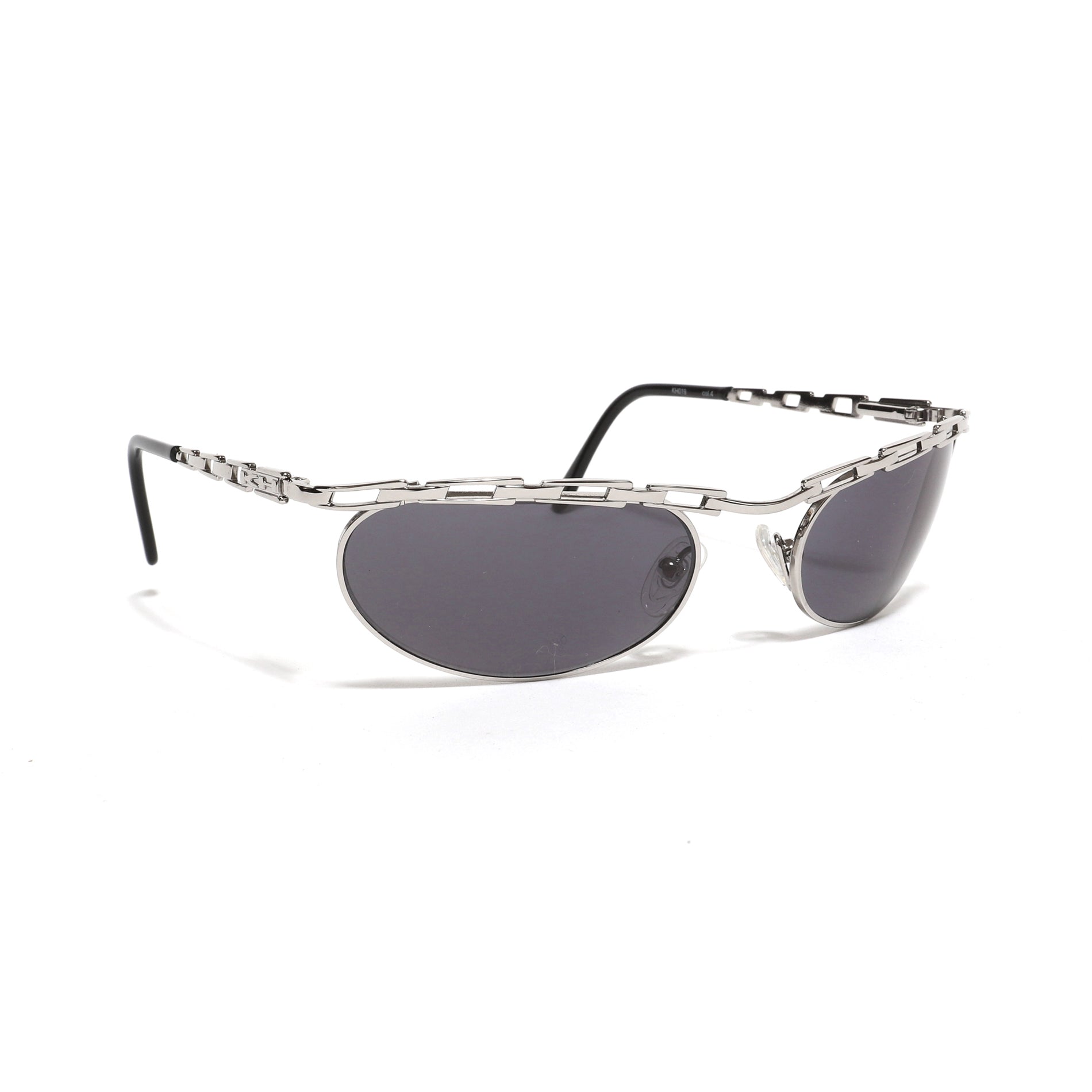 Katharine Hamnett Silver 90s KH019 Chain Sunglasses