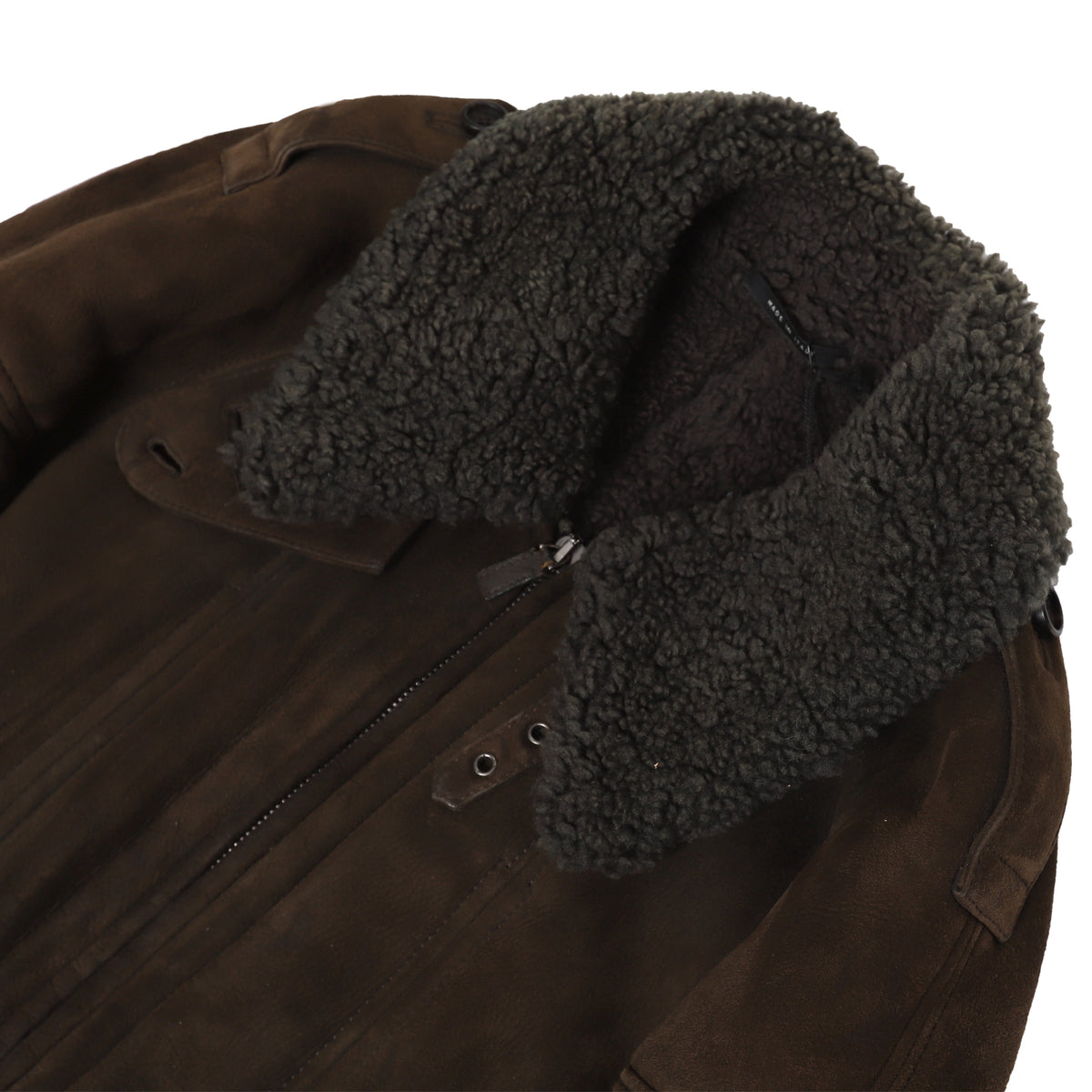 Gucci by Tom Ford 90s Shearling Bomber Jacket