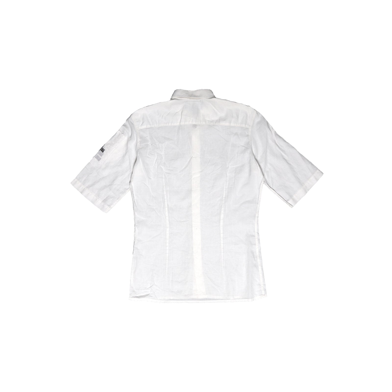 Raf Simons SS02 Patched Short Sleeve Shirt