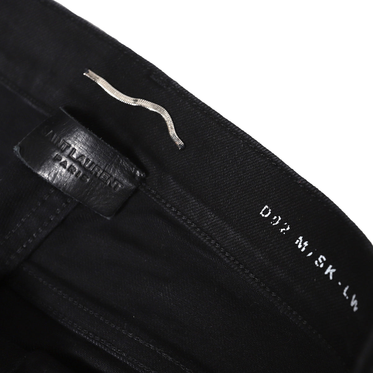 Saint Laurent Paris Waxed Denim