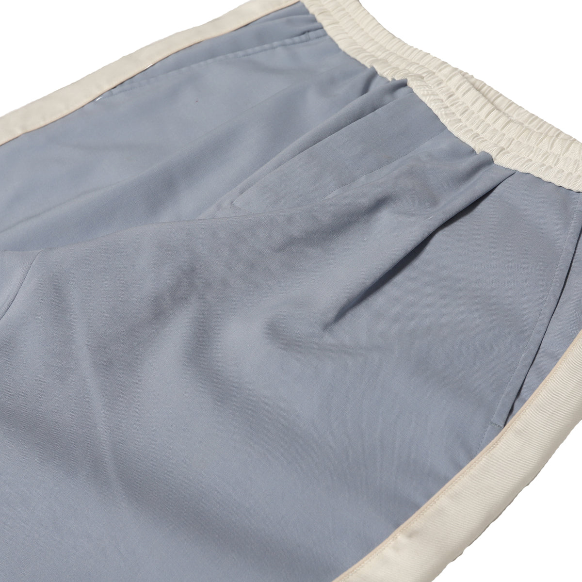 Berluti SS18 by Haider Ackermann Baby Blue Track Pants