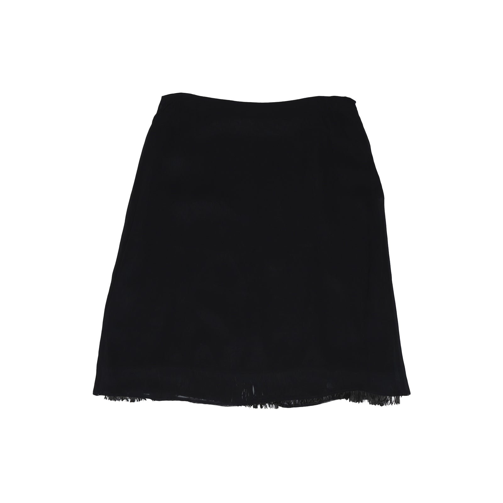 Maison Martin Margiela FW05 Backslit Fringed Skirt