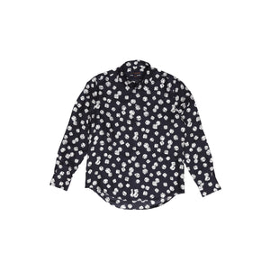 Louis Vuitton FW18 Black Silk Dice Shirt