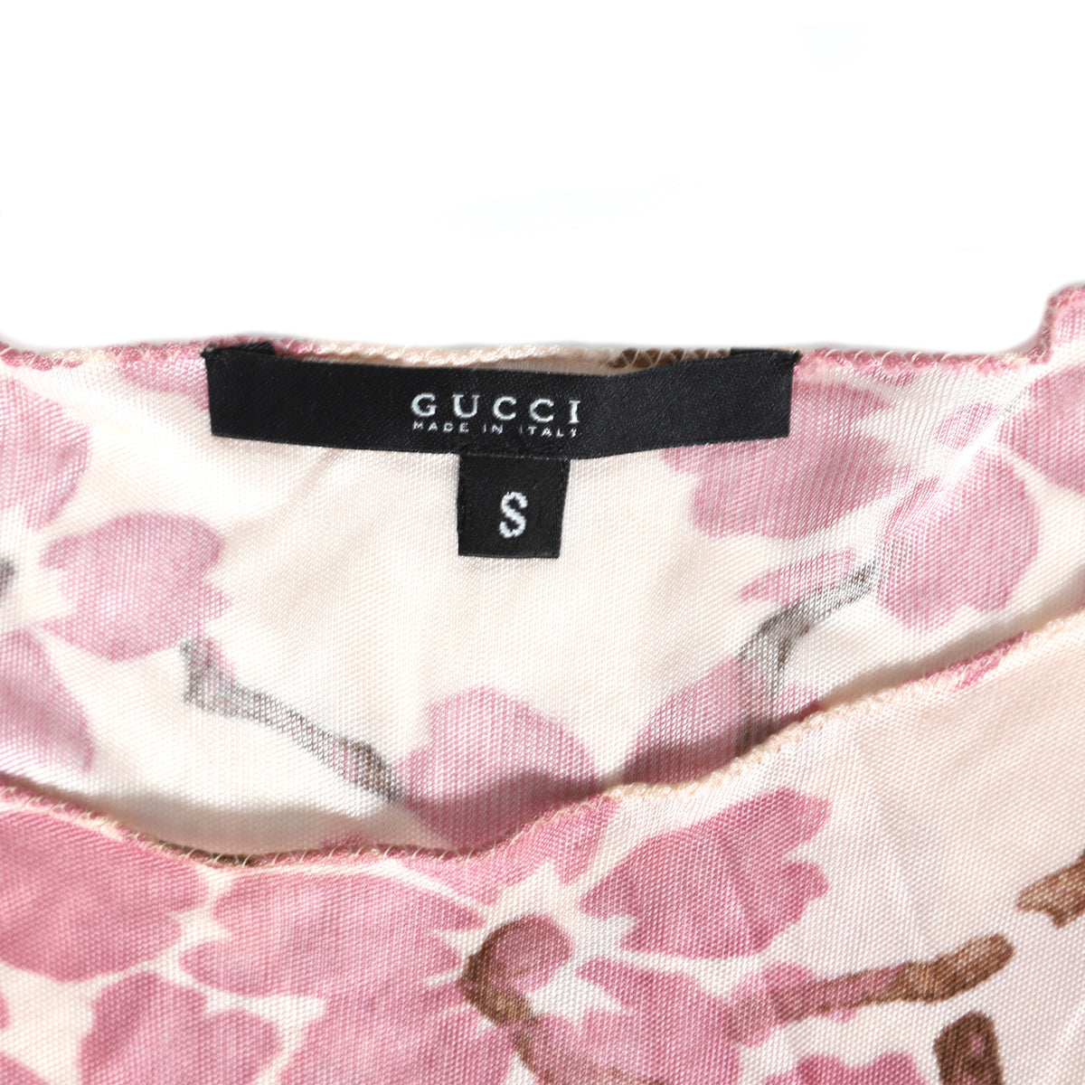Gucci SS03 by Tom Ford Runway Cherry Blossom Dress