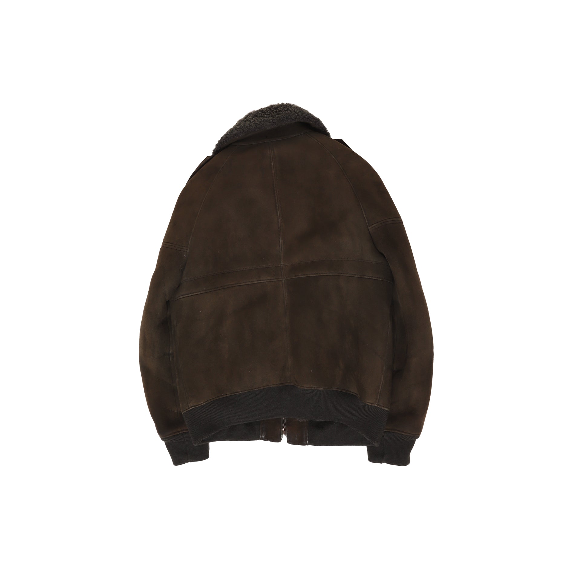 Gucci by Tom Ford 90s Shearling Bomber Jacket