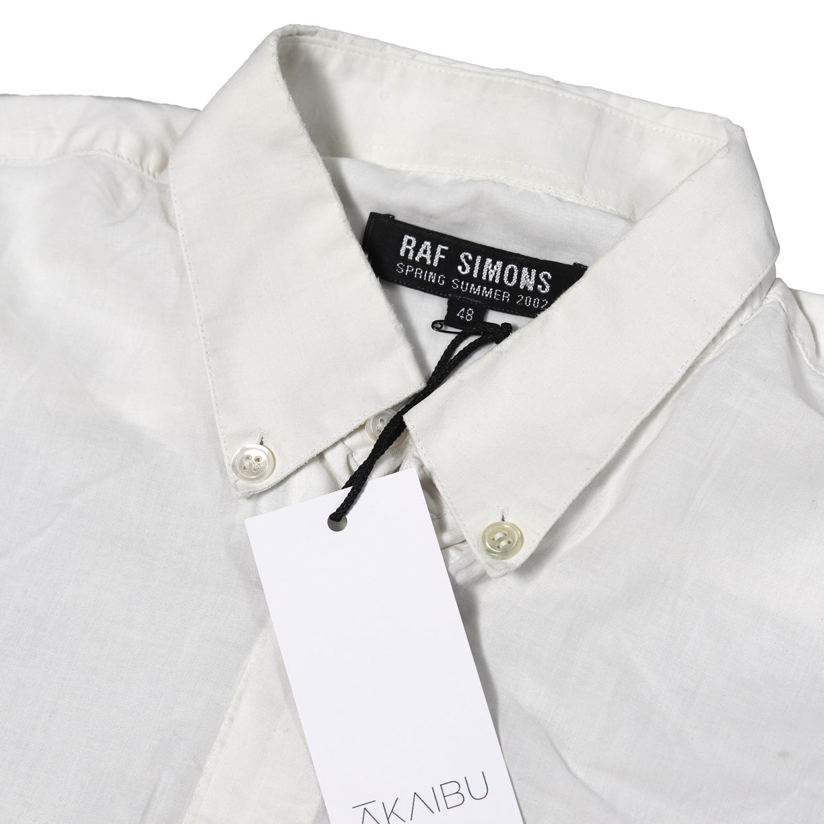 Raf Simons SS02 Patched Short Sleeve Shirt