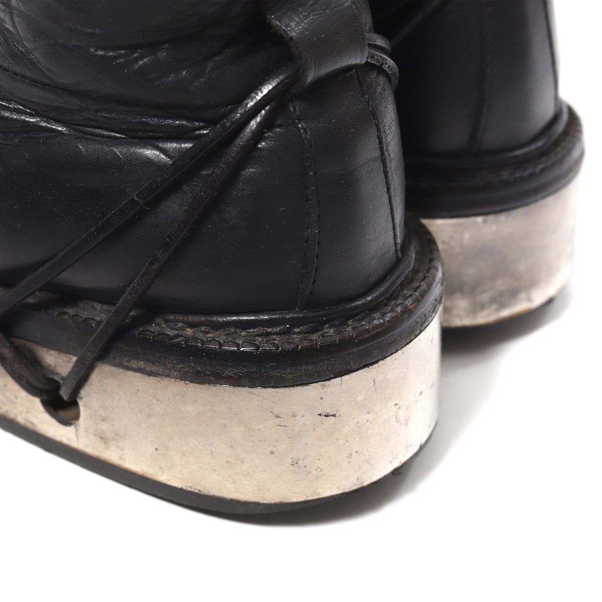 Dirk Bikkembergs 1996 Metal Heel Boots