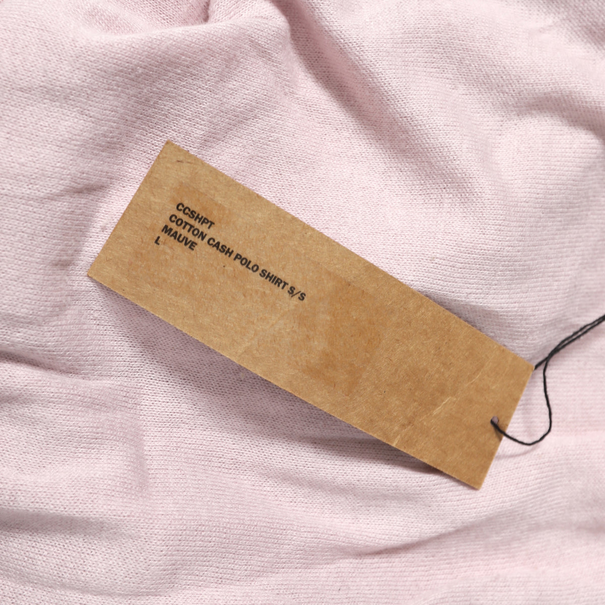 The Elder Statesman Burnt Pink Cashmere Polo