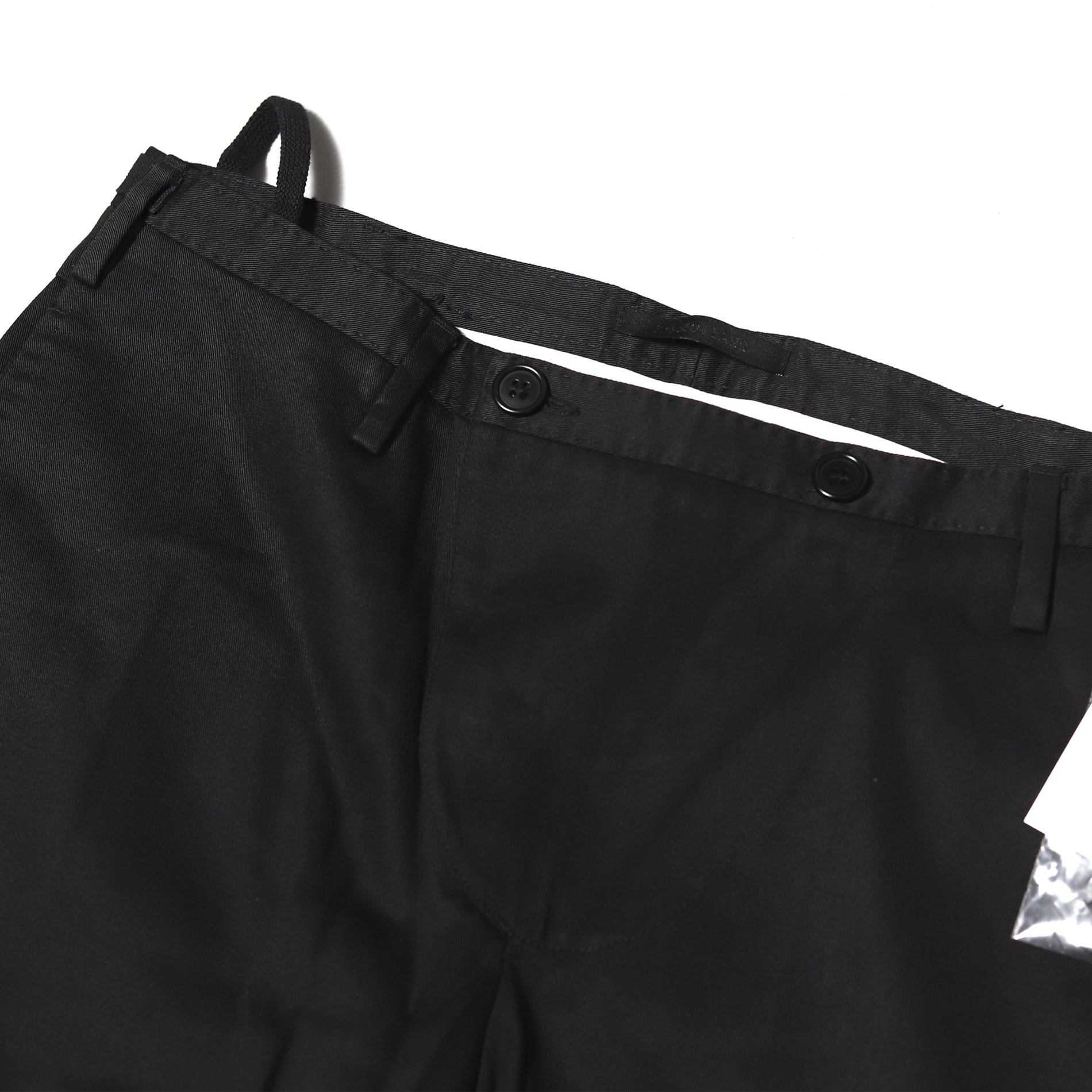 Helmut Lang Archival Black Chino Compact Twill