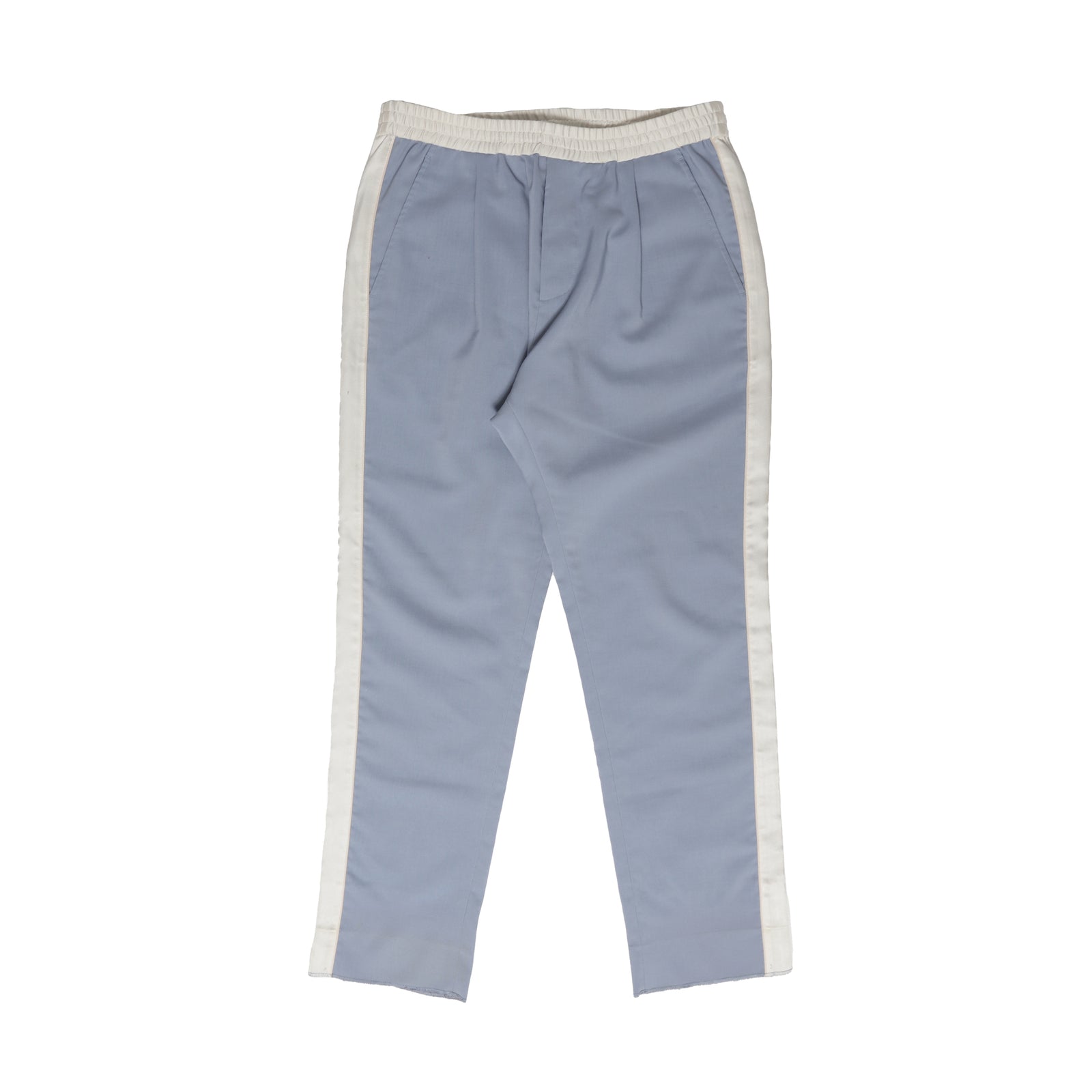 Berluti SS18 by Haider Ackermann Baby Blue Track Pants