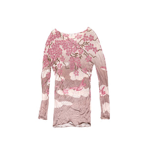 Gucci SS03 by Tom Ford Runway Cherry Blossom Dress