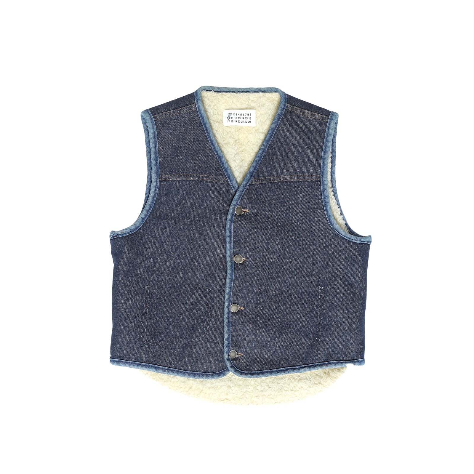 Maison Martin Margiela Artisanal Shearling Vest